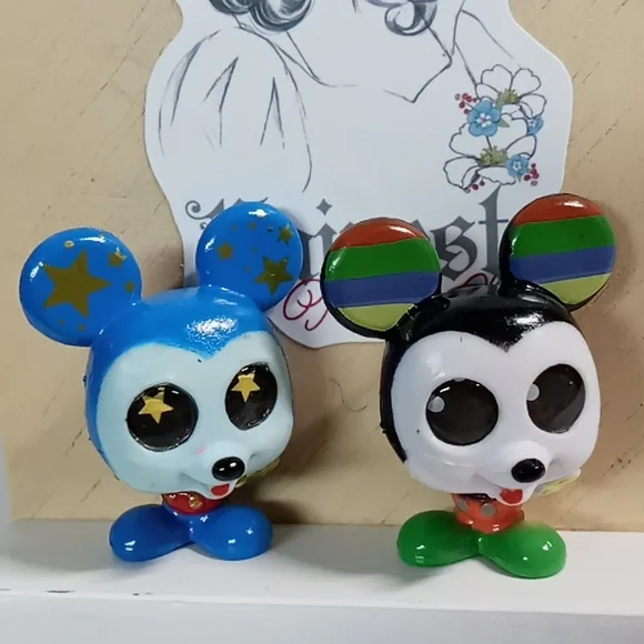 Set of 4 Mickey Doorables - Picture 3 of 3